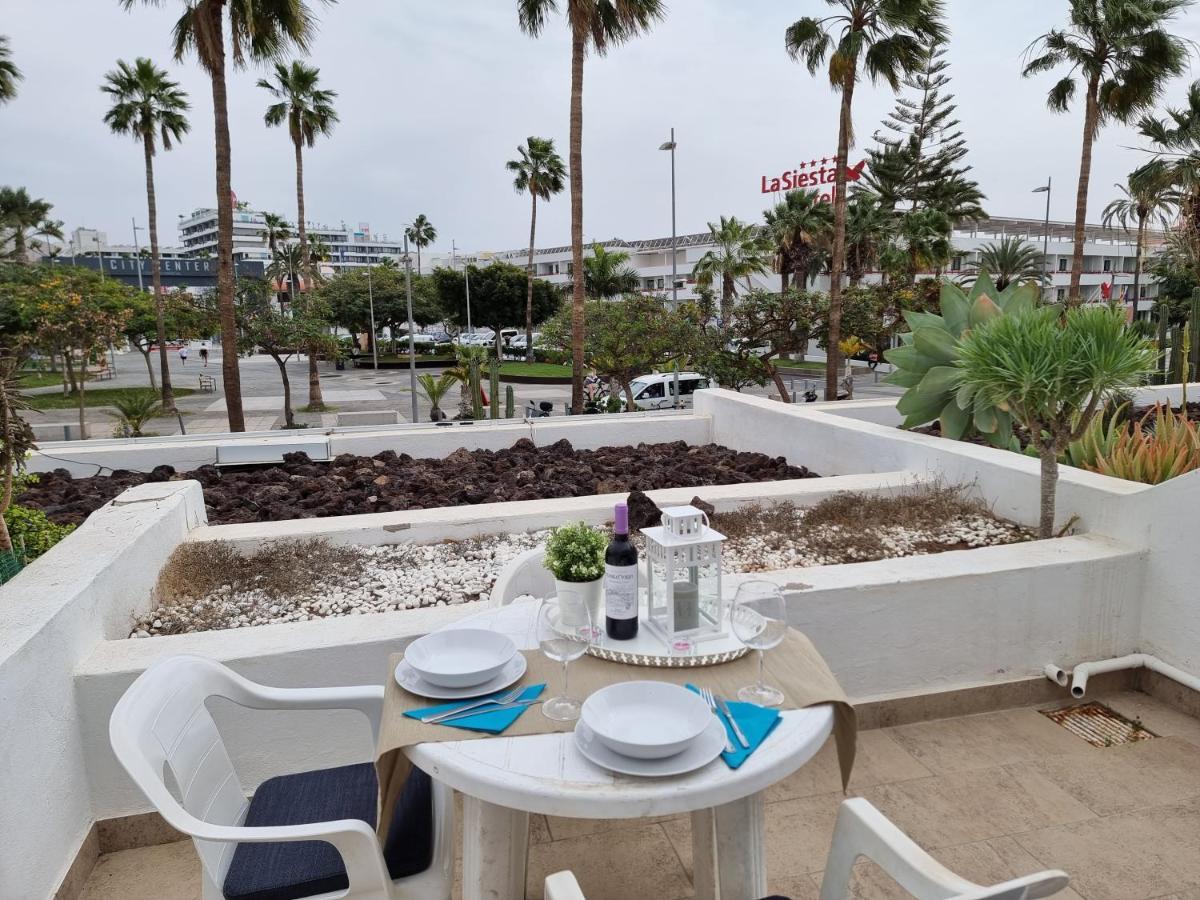 Duplex Apartment Vistamar, Sea-View, Heated Pool In Parque Santiago 2, Wifi Playa de las Americas  Exterior photo