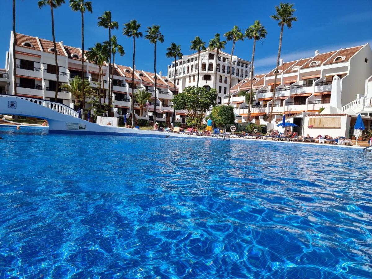 Duplex Apartment Vistamar, Sea-View, Heated Pool In Parque Santiago 2, Wifi Playa de las Americas  Exterior photo