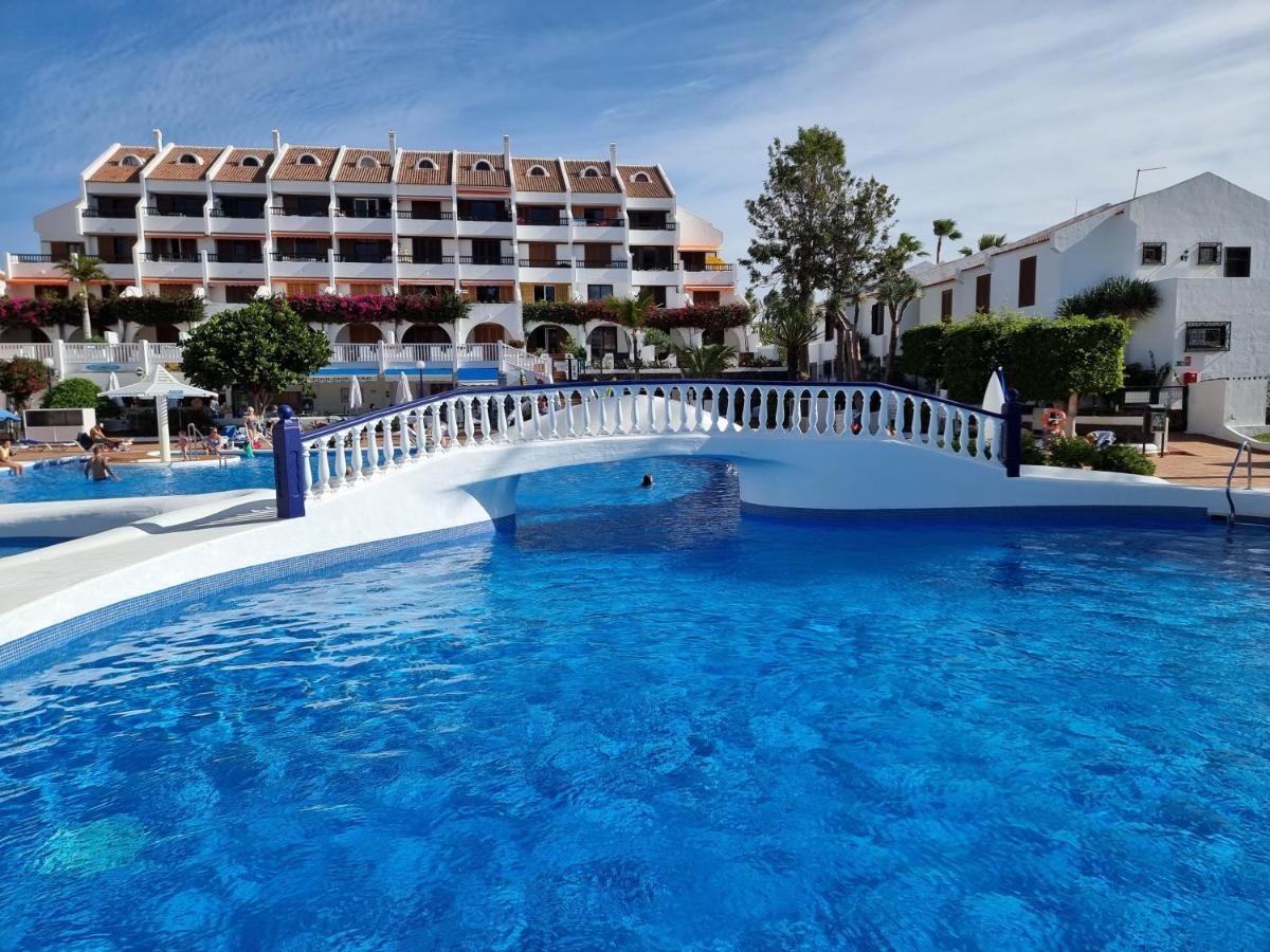 Duplex Apartment Vistamar, Sea-View, Heated Pool In Parque Santiago 2, Wifi Playa de las Americas  Exterior photo