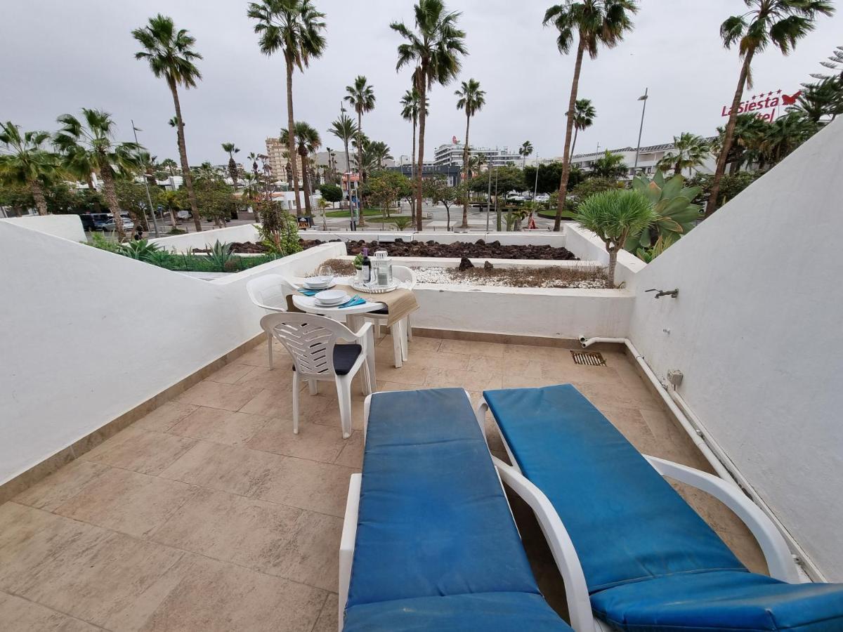 Duplex Apartment Vistamar, Sea-View, Heated Pool In Parque Santiago 2, Wifi Playa de las Americas  Exterior photo