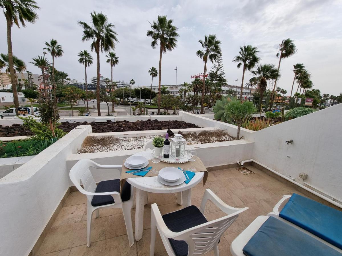 Duplex Apartment Vistamar, Sea-View, Heated Pool In Parque Santiago 2, Wifi Playa de las Americas  Exterior photo