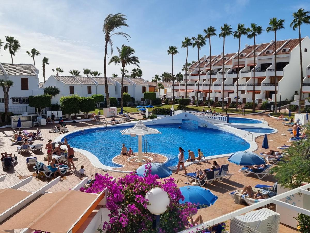 Duplex Apartment Vistamar, Sea-View, Heated Pool In Parque Santiago 2, Wifi Playa de las Americas  Exterior photo